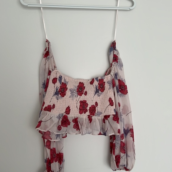 Endless rose XS crop top that ties in the front . Brand new with tags ! - Picture 3 of 4